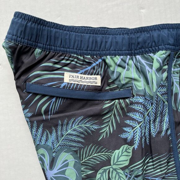 FAIR HARBOR Mens The Anchor Swim Trunks Lined Stretch Swim Shorts Size XL NWT - Picture 6 of 11